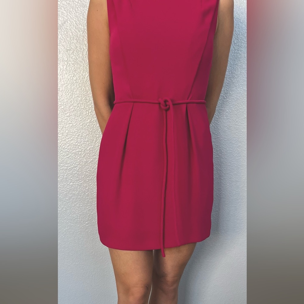Beautiful fuchsia raspberry sexy dress